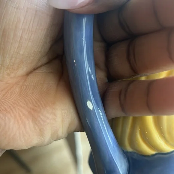 Vintage Pocahontas Captain John Smith Figural Ceramic Mug 3D Cup Applause - Picture 4 of 8